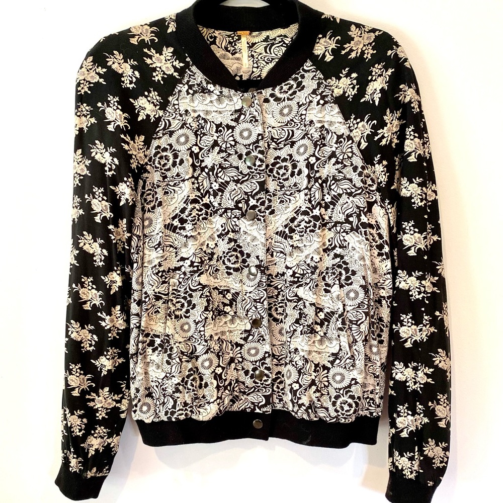 Free People Lightweight Bomber Jacket